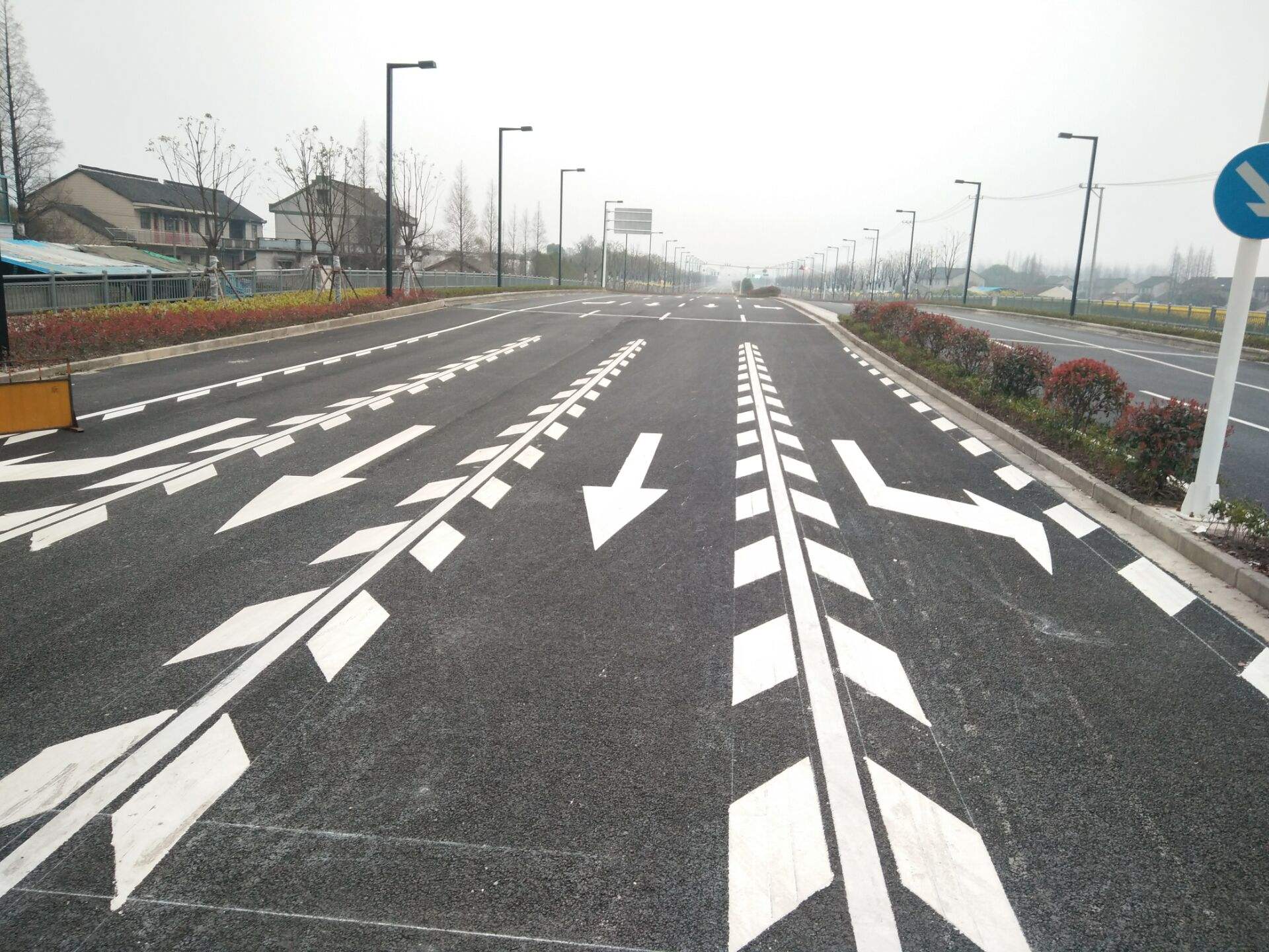 公路热熔标线案例3