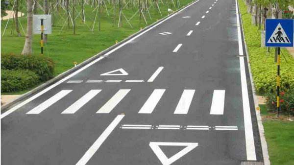 学校道路划线
